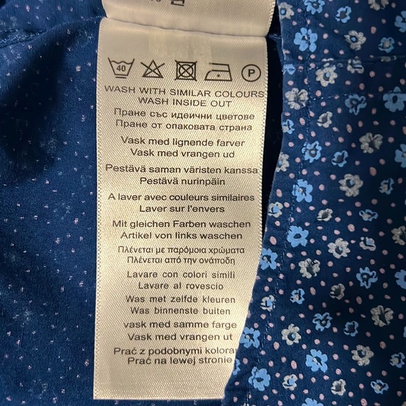 Ben Sherman Button Up Shirt Mens Large Like New! - Picture 8 of 9